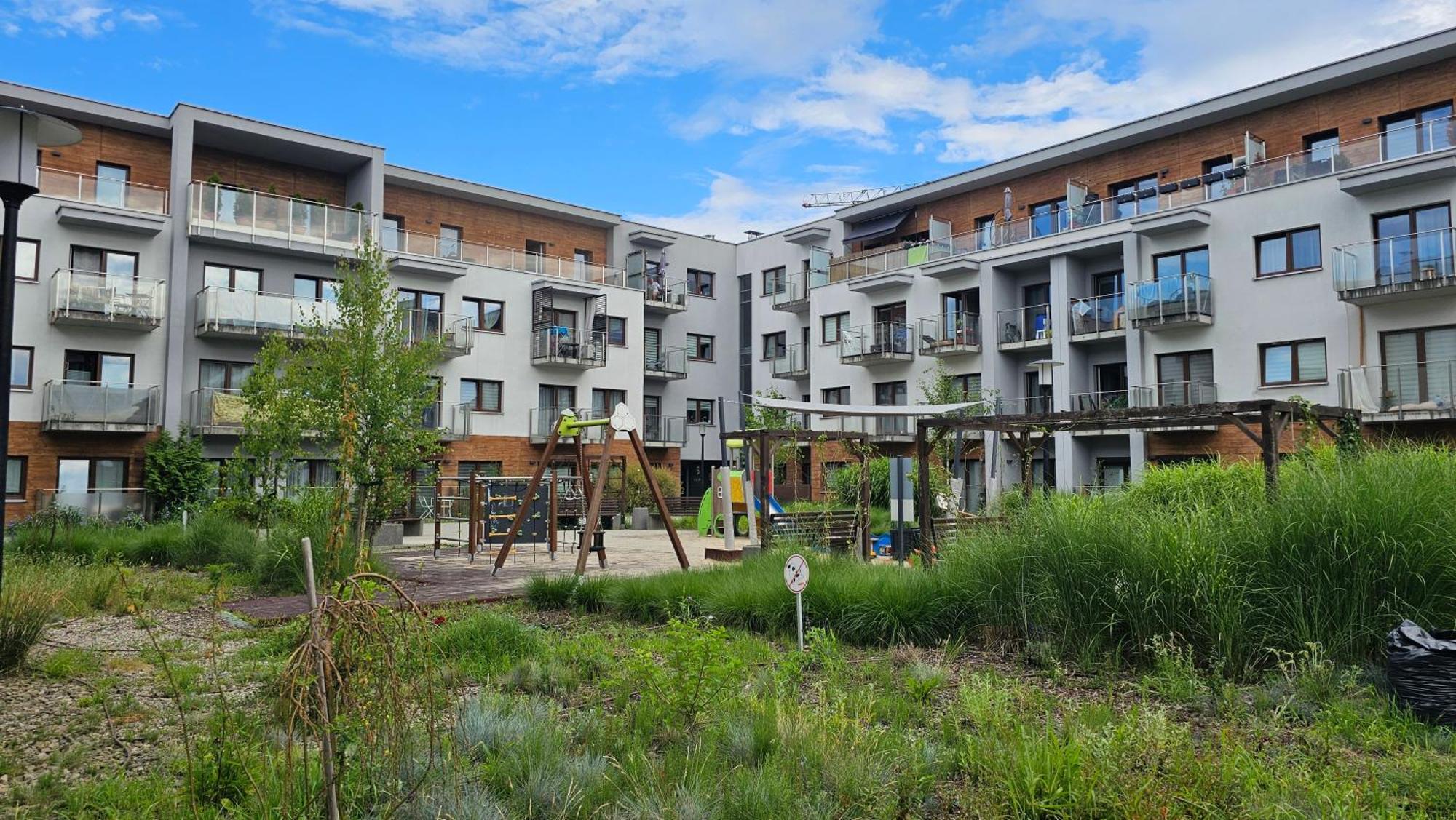 Apartment Bunscha Park Cracovia Exterior foto